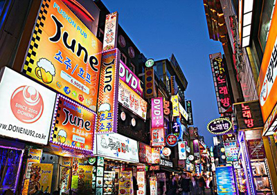 韩国留学申请自助边检的手续十分简单